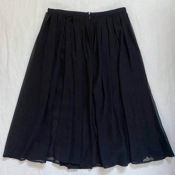 Black Pleated Skirt - Picture 2 of 4